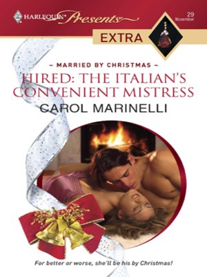 cover image of Hired: The Italian's Convenient Mistress